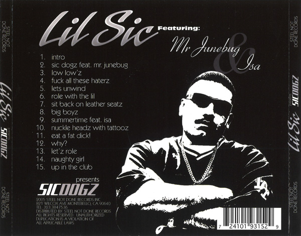 Lil Sic - SicDogz Chicano Rap